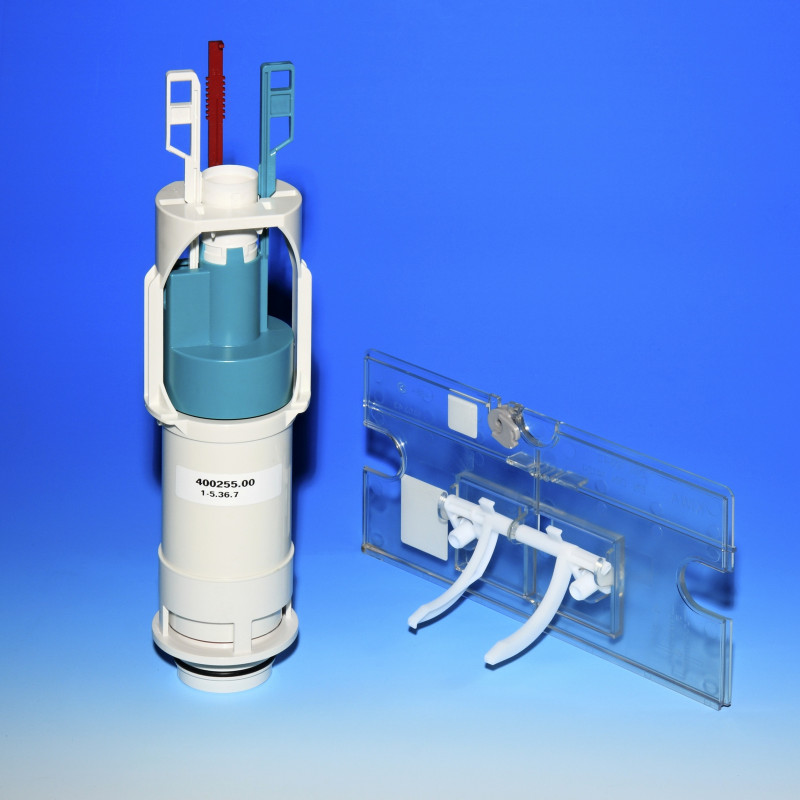 FRIATEC FRIABLOC - modernizační repasovací set (rámeček + vypouštěcí ventil, bez tlačítka)