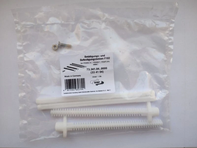 Ovládací a upevňovací šrouby Friatec 334104 pod tlačítko F102 od 08-2007