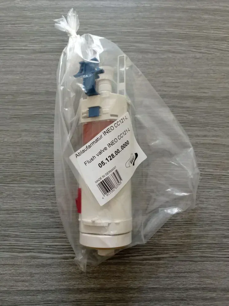 Vypouštecí ventil INEO do modulů SANIT 0512800 s pákovým ovládáním pro podomítkové nádrže CC-121-M-FO-2V-L